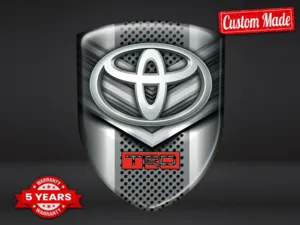 Toyota Domed Sticker Max Resilient Elegant Pro Performance